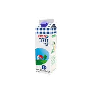 חלב טרי 3% בקרטון   1 ליטר