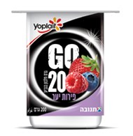 תנובה יופלה גו פירות יער  200גר