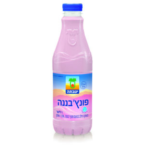 יטבתה משקה חלב בטעם פונץ' בננה 1 ליטר