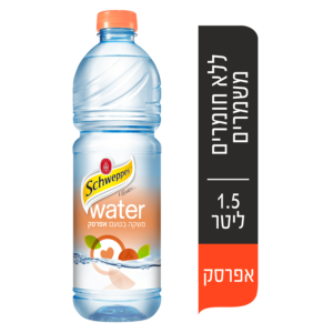שוופס מים בטעם אפרסק 1.5 ליטר