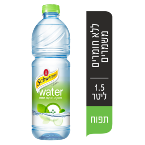 שוופס מים בטעם תפוח 1.5 ליטר