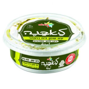 שטראוס לאבנה עם שמן זית 400 גרם