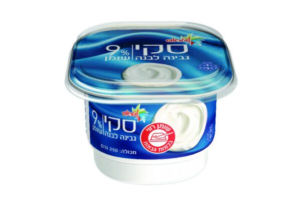 שטראוס סקי 9% 250 גרם