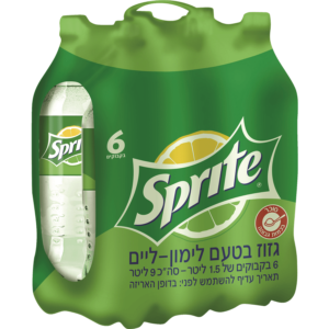 מארז שישיה ספרייט 1.5 ליטר רגיל