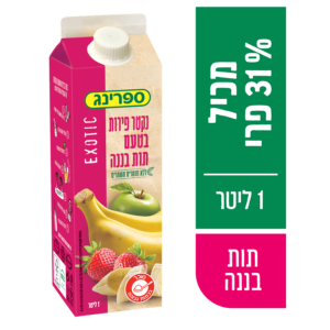 נקטר 1 ליטר תות בננה