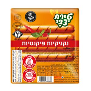טירת צבי נקניקיות פיקנטיות 400 ג'