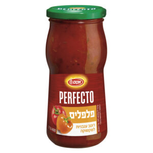 אוסם רוטב עגבניות פרפקטו עם פלפלים לשקשוקה