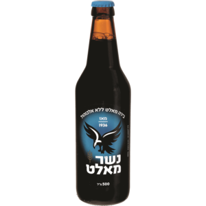 בירה נשר מאלט בק.חוזר 500 מל