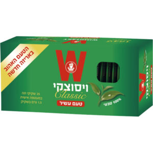 ויסוצקי תה קלאסיק 25 שקיקים