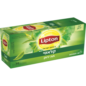 ליפטון תה ירוק קלאסי 20 מעטפות