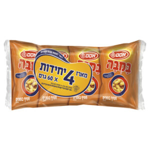 אוסם חטיף במבה קלאסי 4×60 גרם