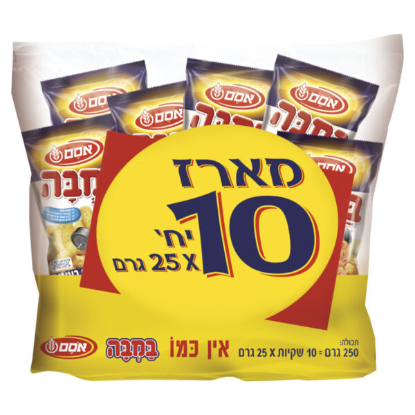 אוסם מארז במבה 10×25 גרם