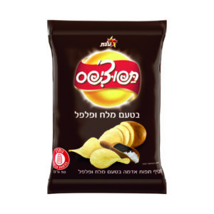 עלית חטיף תפוצ'יפס בטעם מלח ופלפל 50 גרם