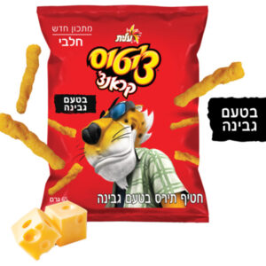 עלית צ'יטוס חטיף תירס בטעם גבינה 65 גרם