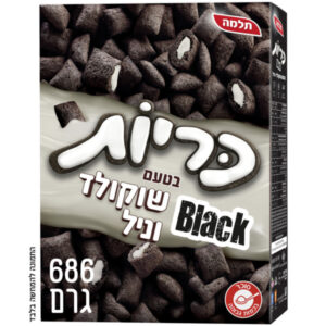 תלמה קורנפלקס כריות בלאק בטעם שוקולד וניל 686 גרם