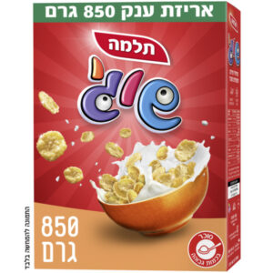 תלמה קורנפלקס שוגי פתיתי תירס מצופים סוכר 850 גרם